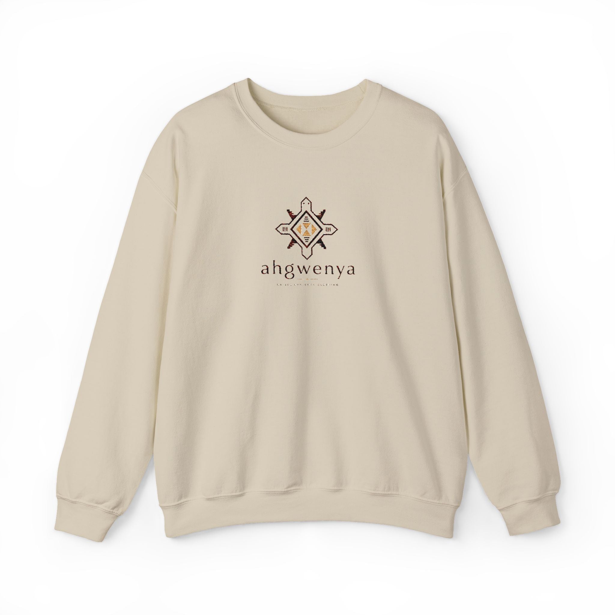 Crewneck Sweatshirt — Ahgwenya Floral Logo Pullover