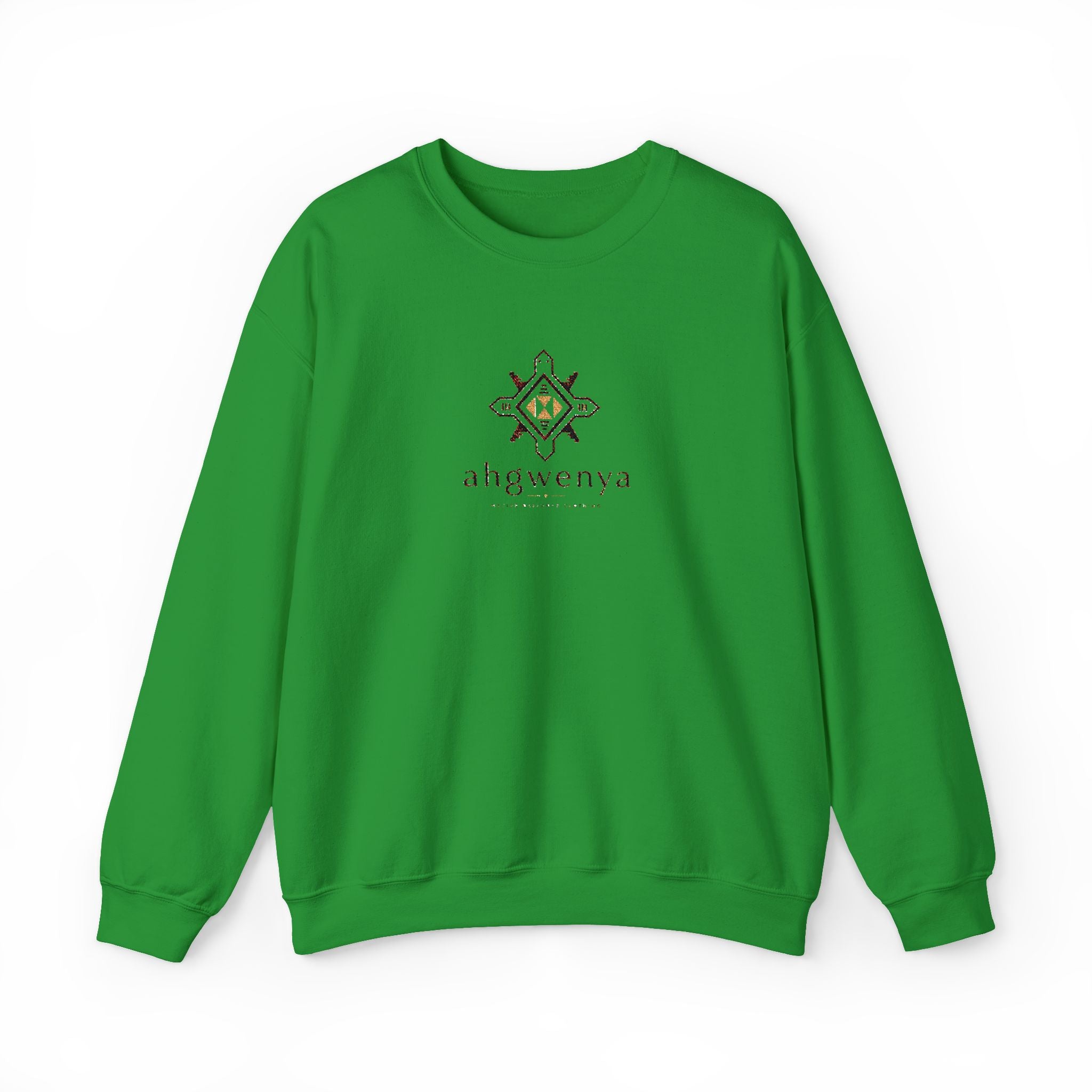 Crewneck Sweatshirt — Ahgwenya Floral Logo Pullover