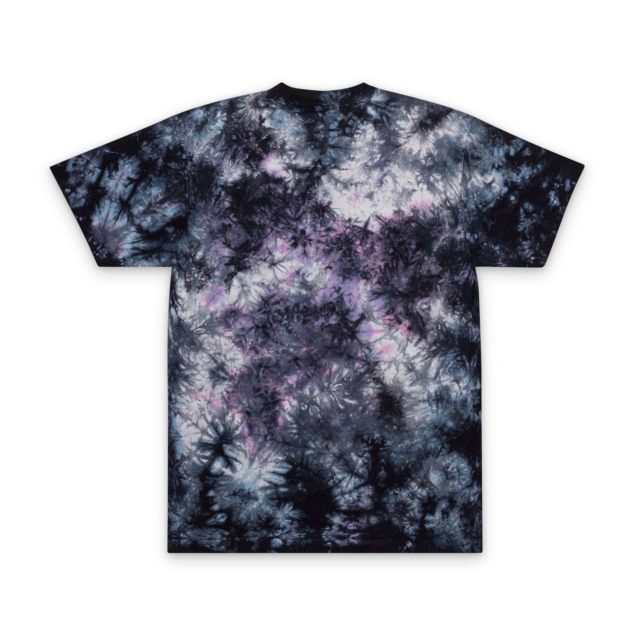 Tie-Dye "Turtle Compass" Ahgwenya' Embroidered T-Shirt