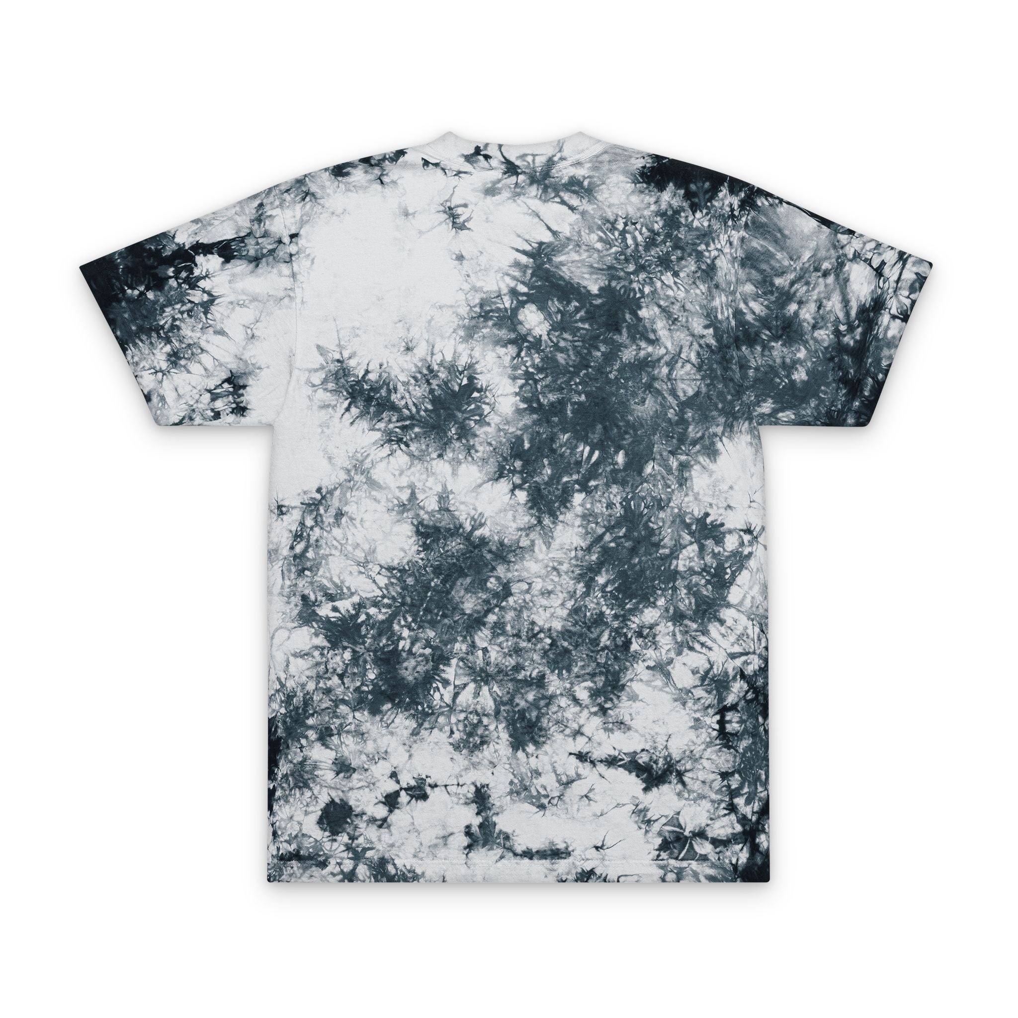 Tie-Dye "Turtle Compass" Ahgwenya' Embroidered T-Shirt
