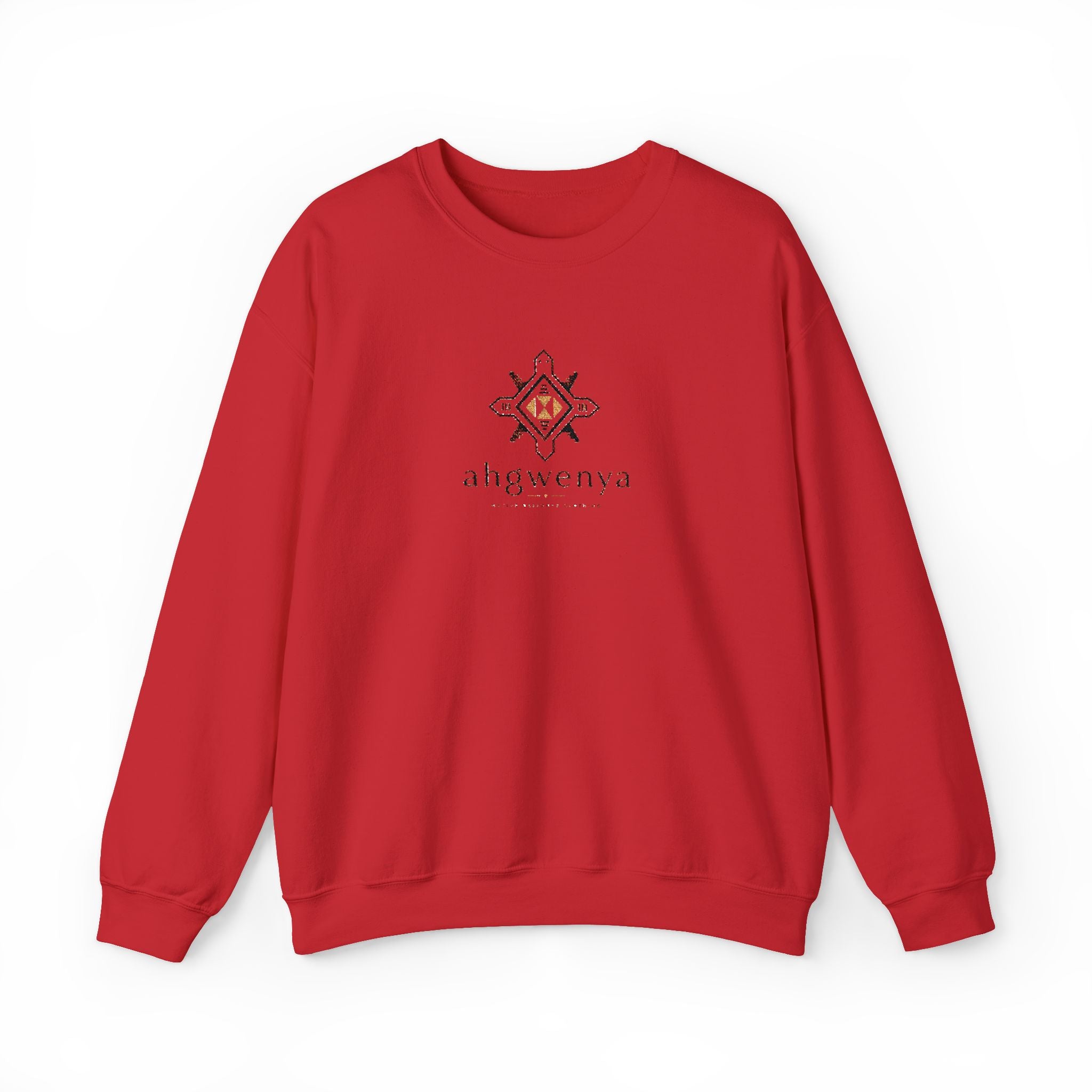 Crewneck Sweatshirt — Ahgwenya Floral Logo Pullover