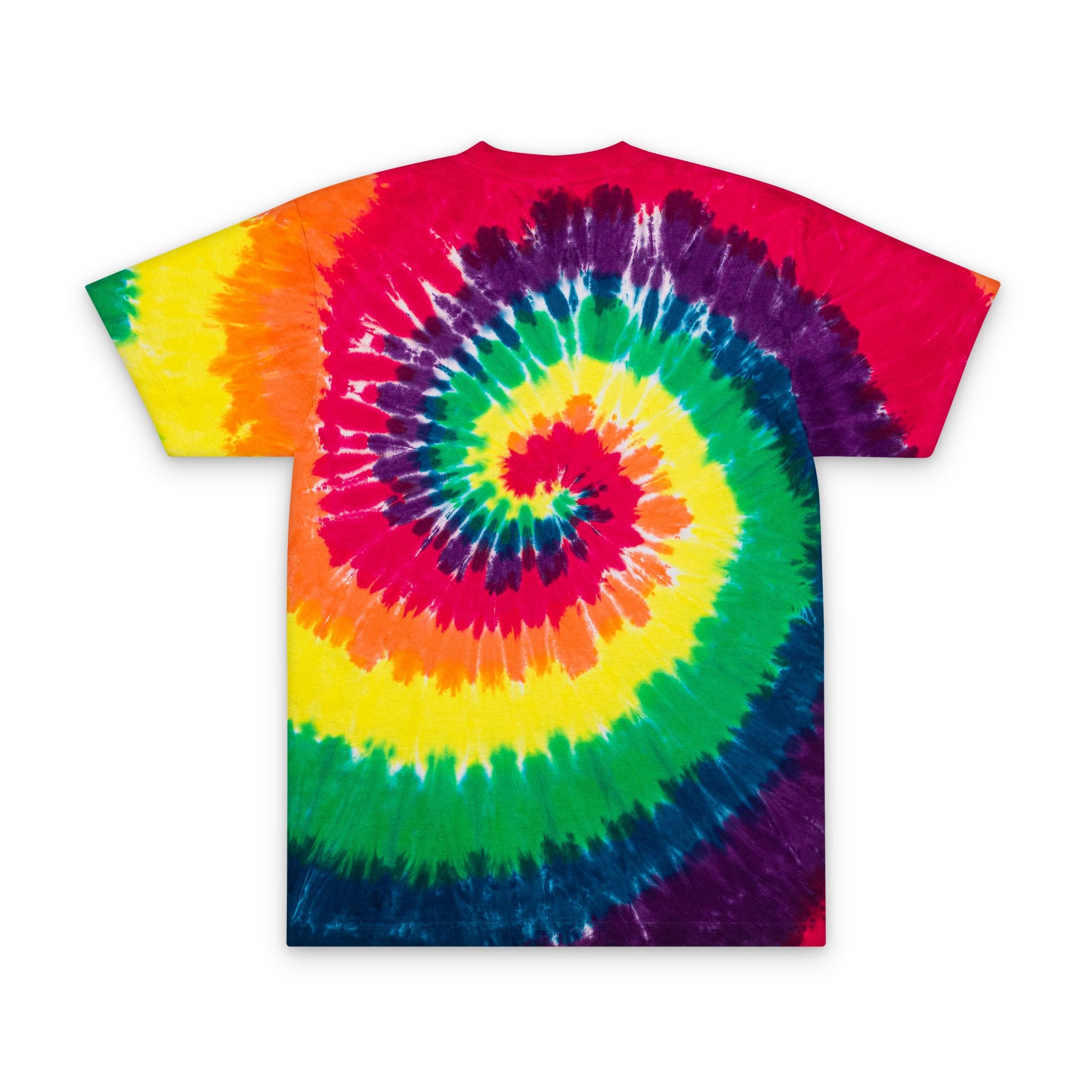 Tie-Dye "Turtle Compass" Ahgwenya' Embroidered T-Shirt