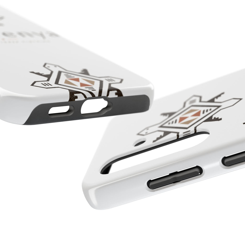 Tough Phone Case — Ahgwenya Indigenous Geometric Logo Protective Case