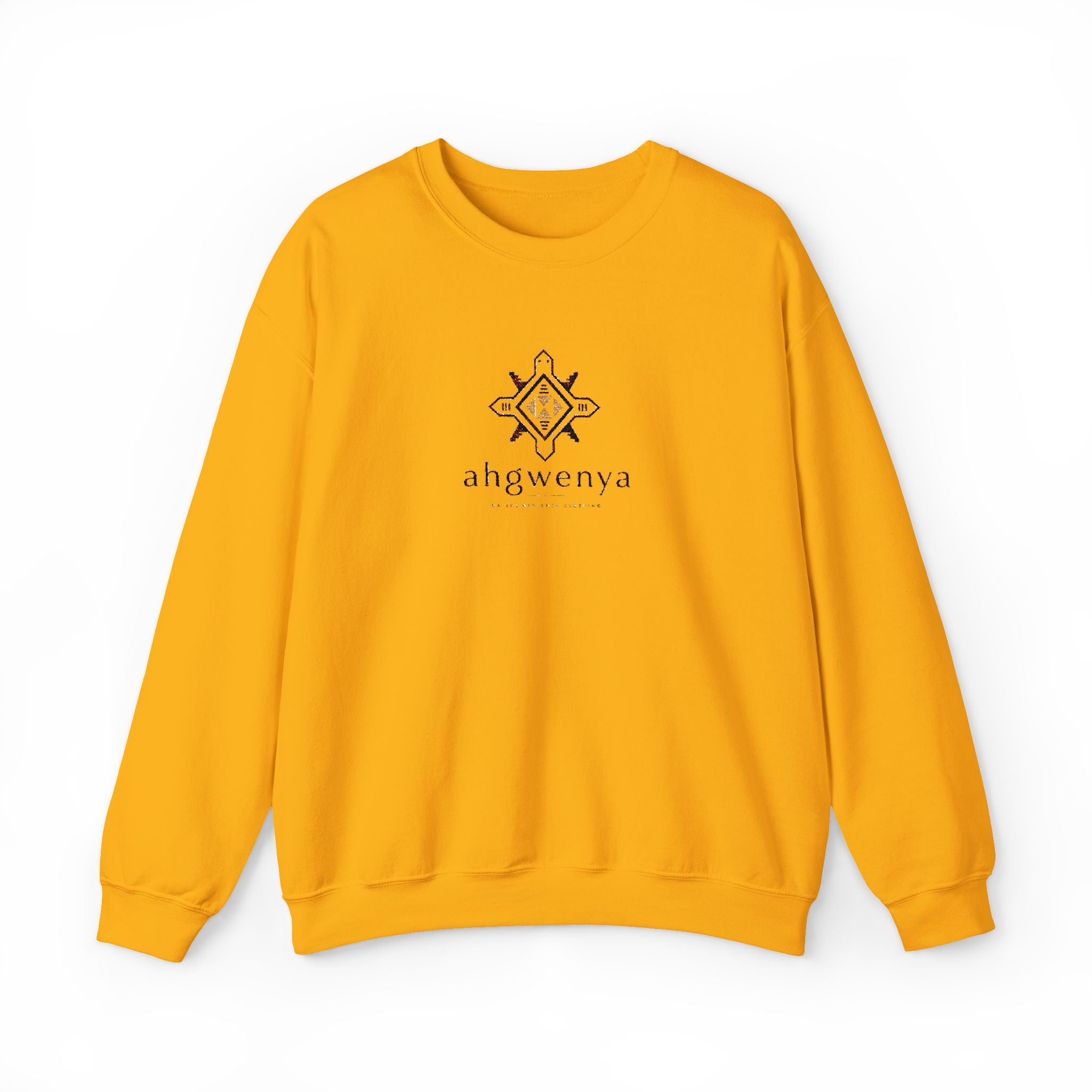Crewneck Sweatshirt — Ahgwenya Floral Logo Pullover