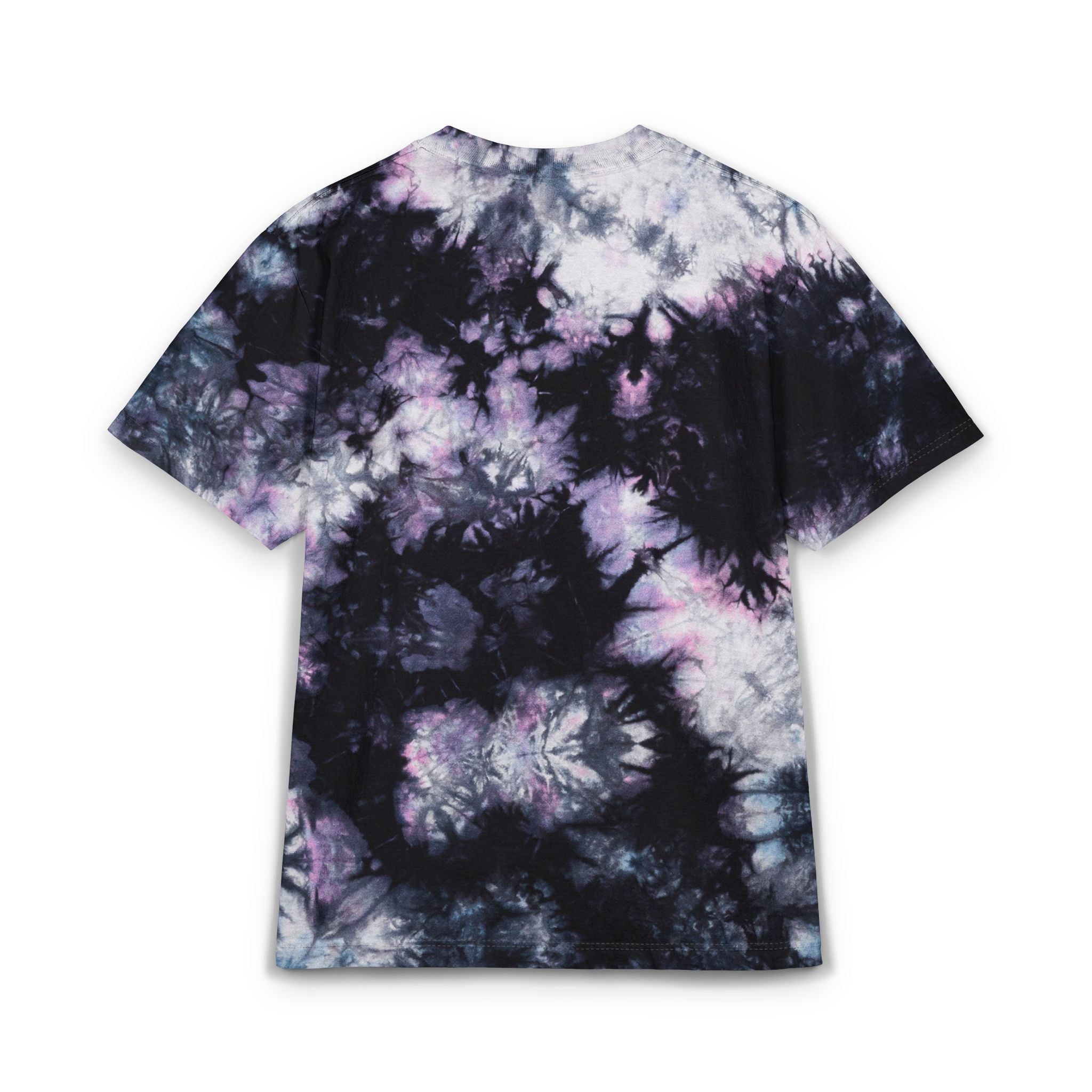 Tie-Dye "Turtle Compass" Ahgwenya' Embroidered T-Shirt