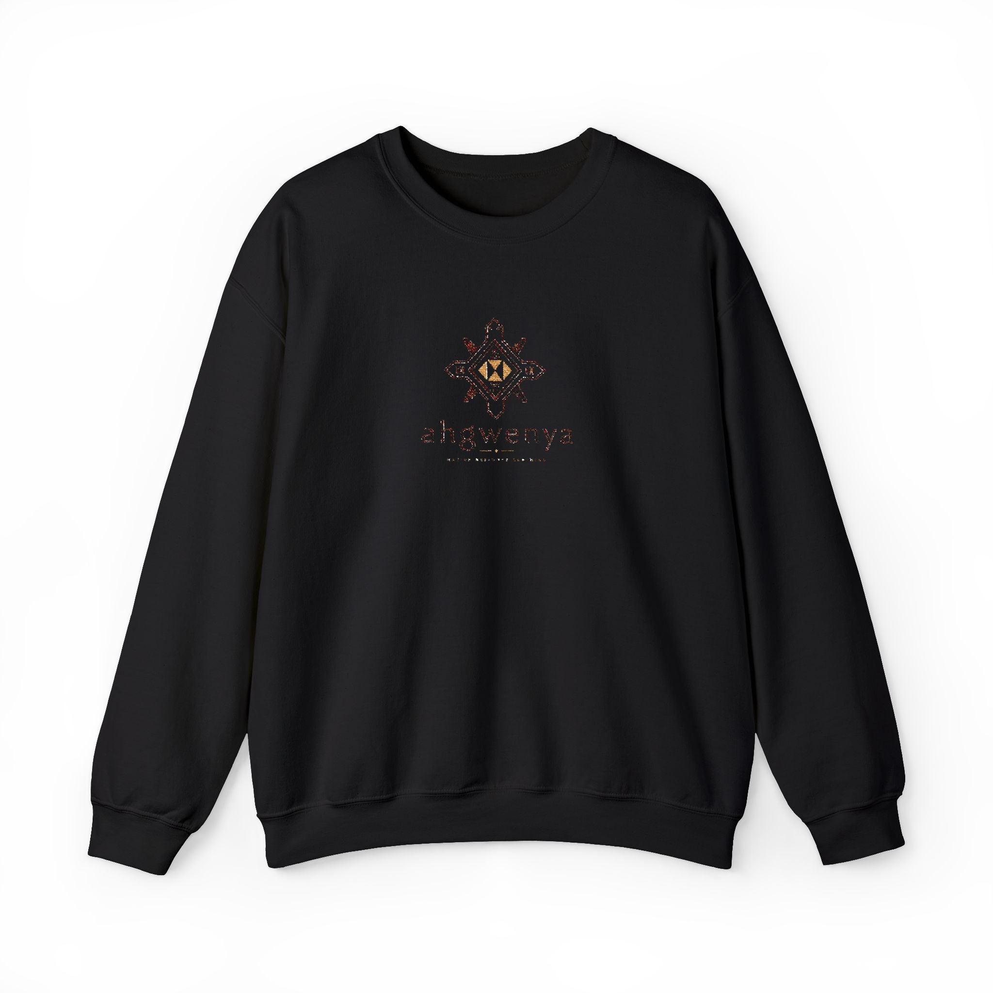 Crewneck Sweatshirt — Ahgwenya Floral Logo Pullover